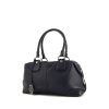Tod's handbag in blue grained leather - 00pp thumbnail
