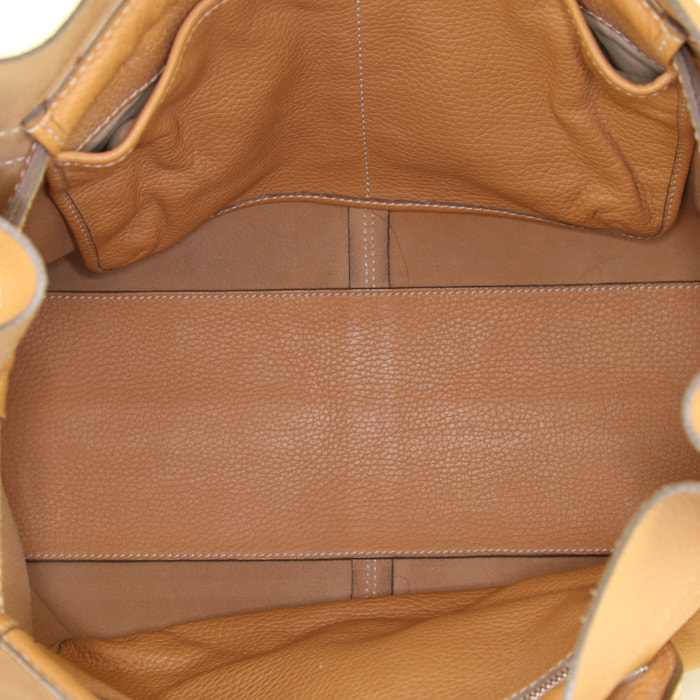 Borsa Tod's in pelle martellata beige - Detail D2