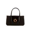 Dior Vintage handbag in brown canvas and leather - 360 thumbnail