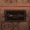 Sac à main Dior Vintage en toile et cuir marron - Detail D3 thumbnail