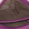 Bolso de mano Bottega Veneta Olimpia modelo mediano en cuero intrecciato rosa - Detail D3 thumbnail