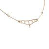 Collar Hermès Niloticus Ombre en oro rosa y diamante - Detail D2 thumbnail