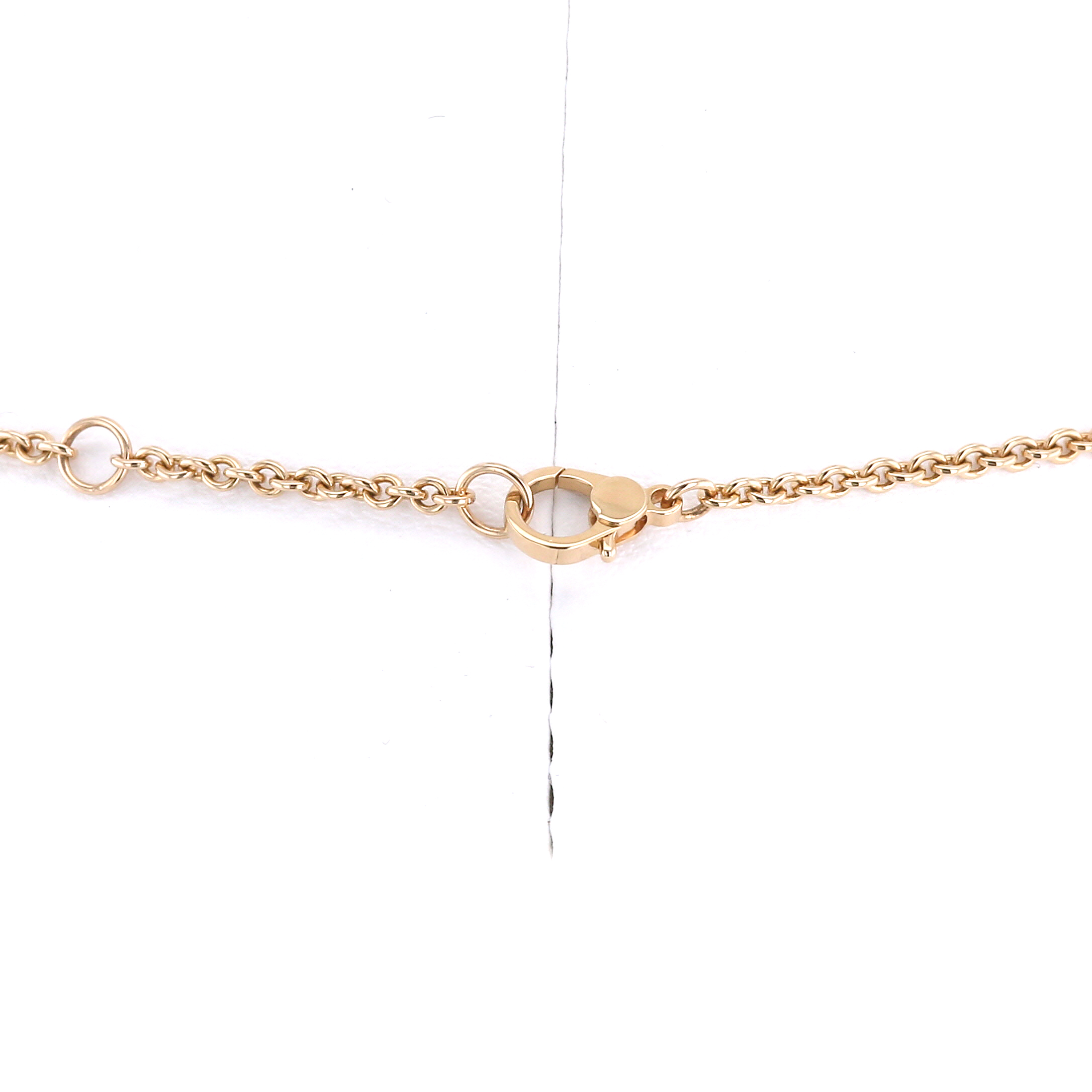 Hermès Niloticus Ombre necklace in pink gold and diamond - Detail D3