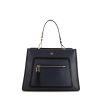 Fendi handbag in blue and black leather - 360 thumbnail