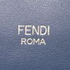 Bolso de mano Fendi en cuero azul y negro - Detail D4 thumbnail