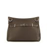 Hermès Jypsiere 34 cm shoulder bag in brown togo leather - 360 thumbnail