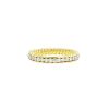 David Yurman Eden wedding ring in yellow gold and diamonds - 00pp thumbnail