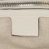 Gucci travel bag in white empreinte monogram leather - Detail D4 thumbnail