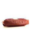 Borsa Fendi Baguette in pelle trapuntata marrone e tela fucsia - Detail D5 thumbnail