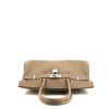 Hermes Birkin Shoulder handbag in etoupe togo leather - 360 Front thumbnail