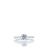 Cartier 1895 solitaire ring in platinium and diamond (0,70 carat) - 360 thumbnail