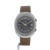 Jaeger-LeCoultre Memovox watch in stainless steel Ref:  E873 Circa  1970 - 360 thumbnail