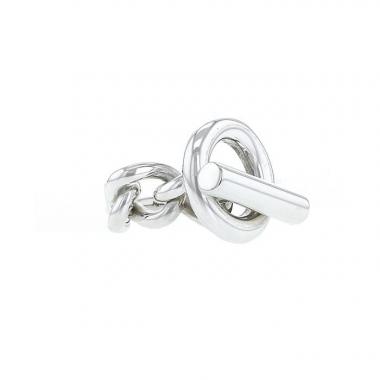 Anello Hermès Croisette in argento