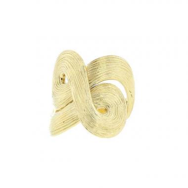Anello H. Stern Celtic Dunes modello medio in oro giallo