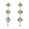 H. Stern pendants earrings in yellow gold,  tourmaline and citrines - 00pp thumbnail