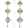 H. Stern pendants earrings in yellow gold,  tourmaline and citrines - 360 thumbnail