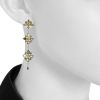 Paire de pendants d'oreilles H. Stern en or jaune, tourmalines et citrines - Detail D1 thumbnail