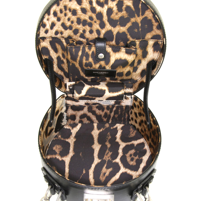 Borsa Saint Laurent Mica Box in pelle nera - Detail D3