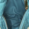 Bolso de mano Bottega Veneta Jodie en cuero intrecciato azul - Detail D2 thumbnail