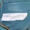 Bolso de mano Bottega Veneta Jodie en cuero intrecciato azul - Detail D3 thumbnail