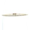 Bracelet ligne en or jaune et diamants (1,85 carat) - 360 thumbnail