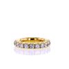 Half-flexible wedding ring in gold and diamonds (2,67 carat) - 360 thumbnail