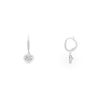 Earrings in white gold and diamonds (2 x 0,50 ct.) - 00pp thumbnail