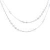 Long necklace in white gold and diamonds (3,14 carats) - 00pp thumbnail