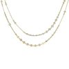 Long necklace in yellow gold and diamonds (3,14 carats) - 00pp thumbnail