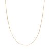 Long necklace in yellow gold and diamonds - 00pp thumbnail