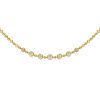 Long necklace in yellow gold and diamonds - Detail D2 thumbnail