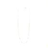 Long necklace in pink gold and diamonds (3,14 carats) - 360 thumbnail