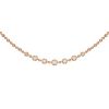 Long necklace in pink gold and diamonds (3,14 carats) - Detail D2 thumbnail