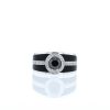 Mauboussin L'Œuvre Noire ring in white gold,  lacquer and diamonds - 360 thumbnail