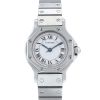 Cartier Santos Ronde watch in stainless steel Ref:  0906 Circa  1990 - 00pp thumbnail