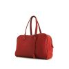 Hermes Victoria handbag in red togo leather - 00pp thumbnail