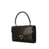 Hermès Cordeliere handbag in black crocodile - 00pp thumbnail