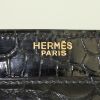 Bolso de mano Hermès Cordeliere en cocodrilo negro - Detail D3 thumbnail