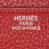 Sac à main Hermes Birkin 35 cm en cuir togo rouge - Detail D3 thumbnail
