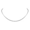 Necklace in white gold and diamonds (5.90 carats) - 00pp thumbnail