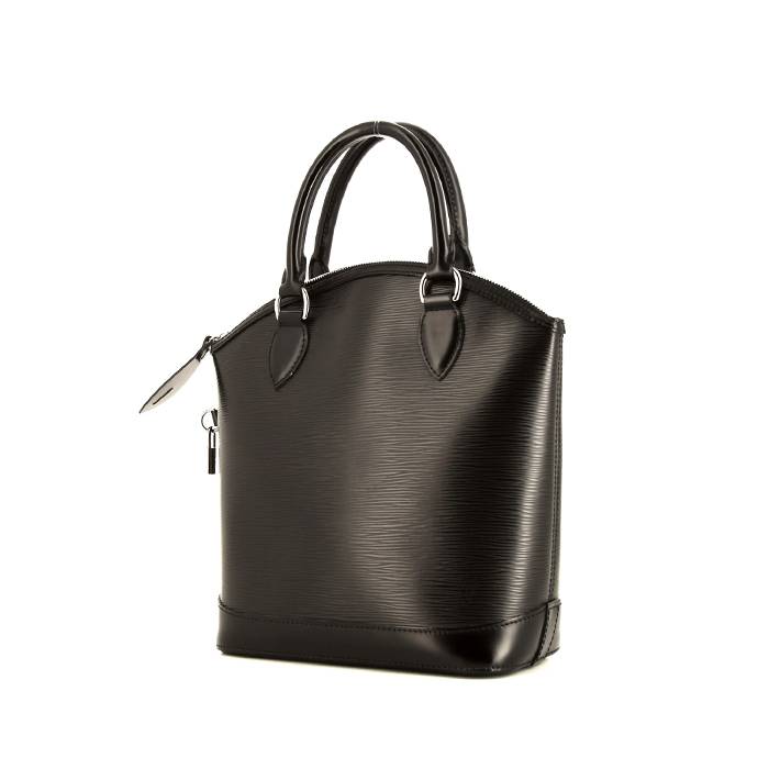 Louis Vuitton Lockit Handbag in Black EPI Leather