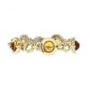 Half-articulated Poiray Indrani bracelet in yellow gold and citrine - 00pp thumbnail