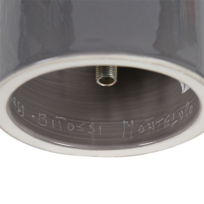 Ettore Sottsass, Totem #2 de la série "Flavia", en céramique émaillée polychrome, édition Bitossi, signé et numéroté, 1964/96 - Detail D3