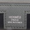 Porte-documents Hermès Citynews en cuir noir et vert Amande - Detail D4 thumbnail