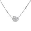 Collier Boucheron Tentation Macaron en or blanc et diamants - 00pp thumbnail