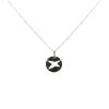 Mauboussin Star For Ever #2 necklace in white gold and diamonds - 00pp thumbnail