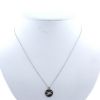 Collar Mauboussin Star For Ever en oro blanco y diamantes negros - 360 thumbnail
