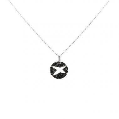 Mauboussin Star For Ever necklace in white gold and diamonds