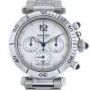 Cartier Pasha Chrono watch in stainless steel Ref:  2113 Circa  2000 - 00pp thumbnail