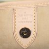 Sac à main Louis Vuitton Galliera en toile damier azur et cuir naturel - Detail D3 thumbnail